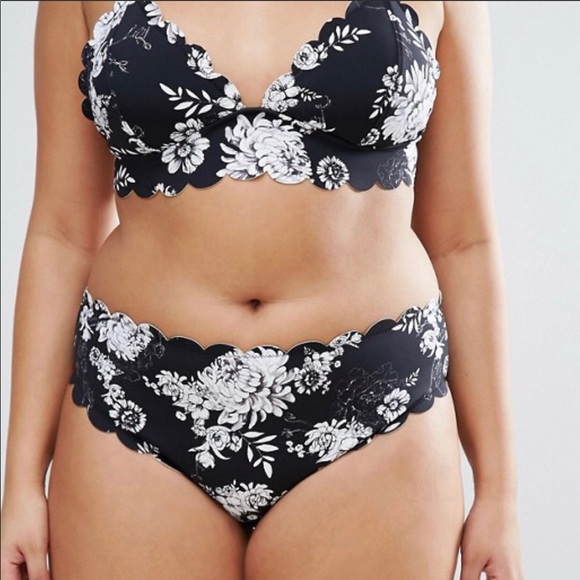 river island plus swimwear